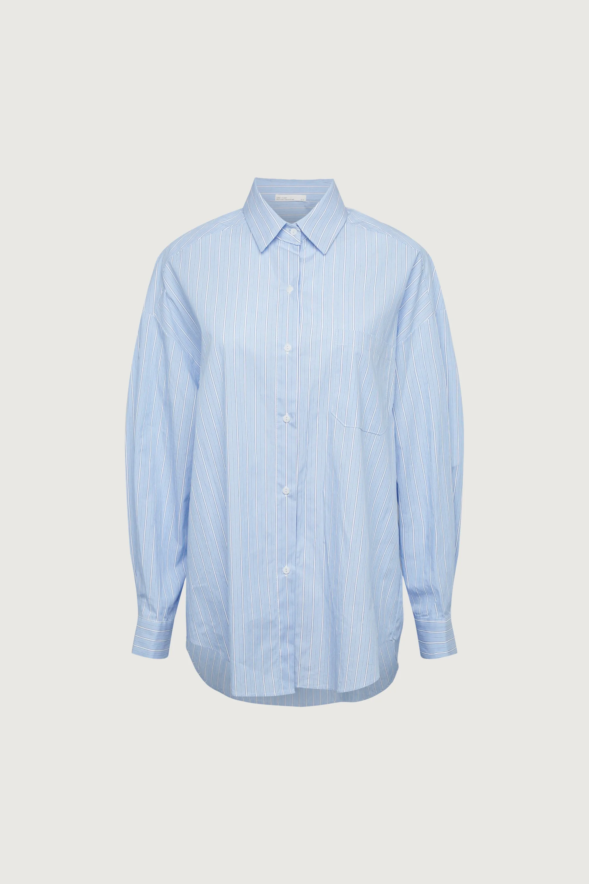 PINSTRIPE BUTTON UP SHIRT