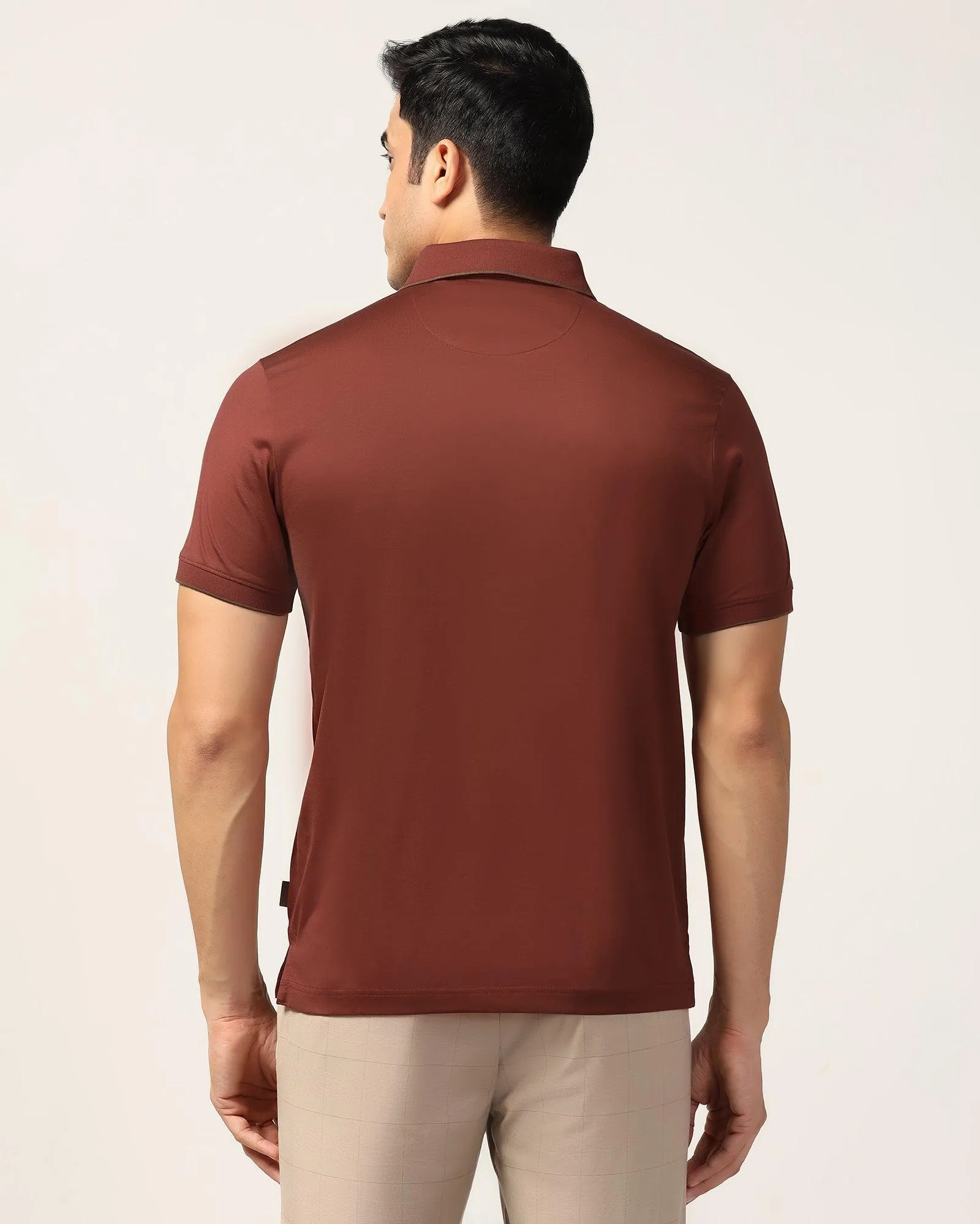 Polo Rust Solid T-Shirt - Ether