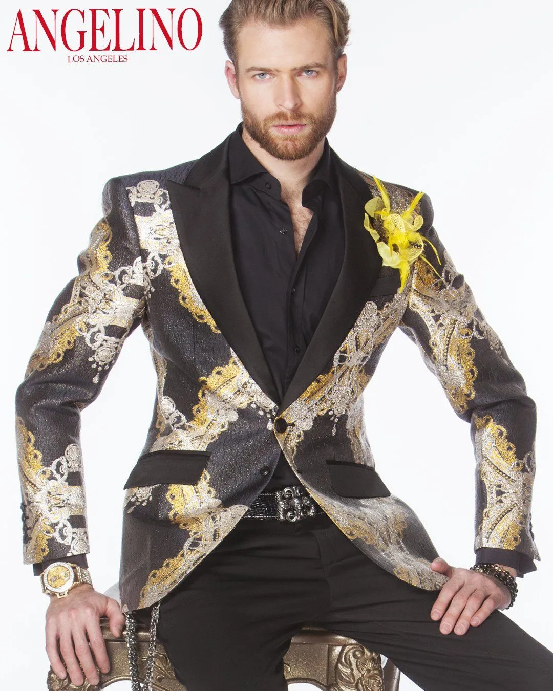 Prom Blazer - Prom Tuxedo - Zeus Gold - Suit Jackets