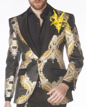 Prom Blazer - Prom Tuxedo - Zeus Gold - Suit Jackets