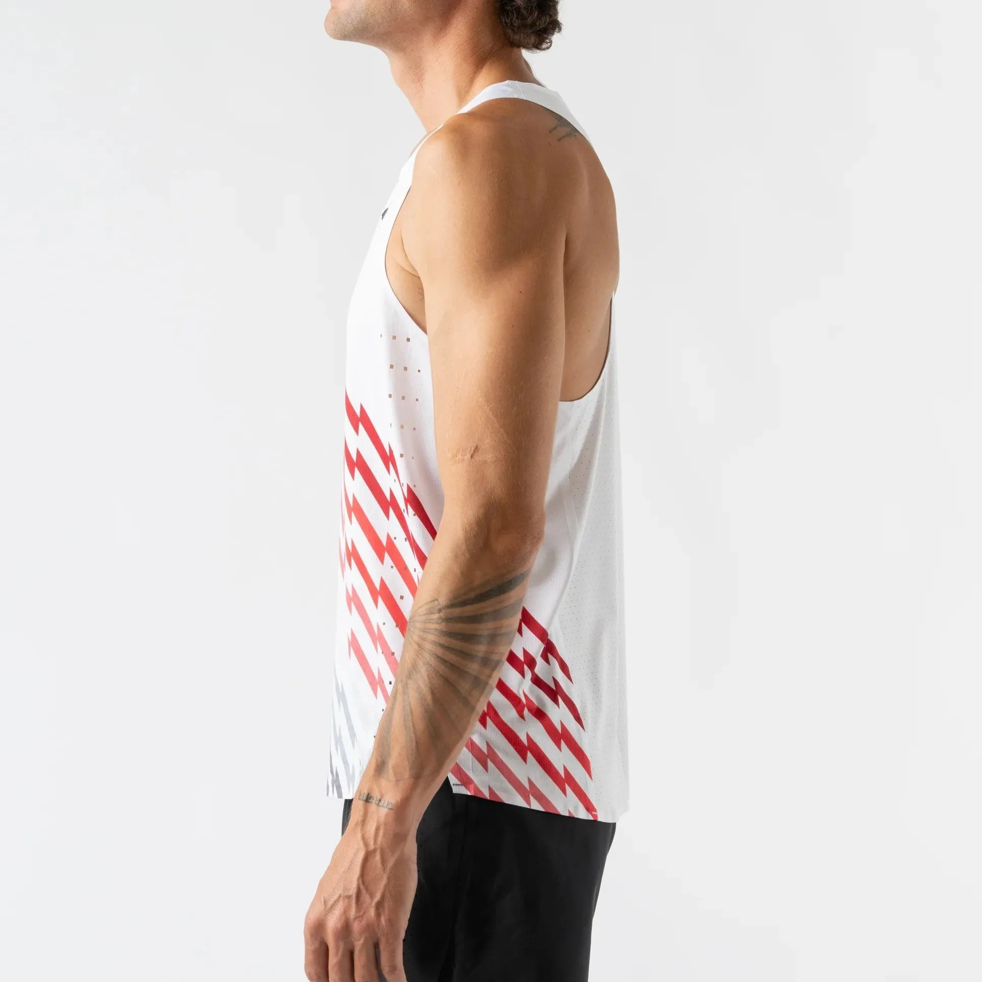 rabbit Go Time Tank | White Lightning | Mens