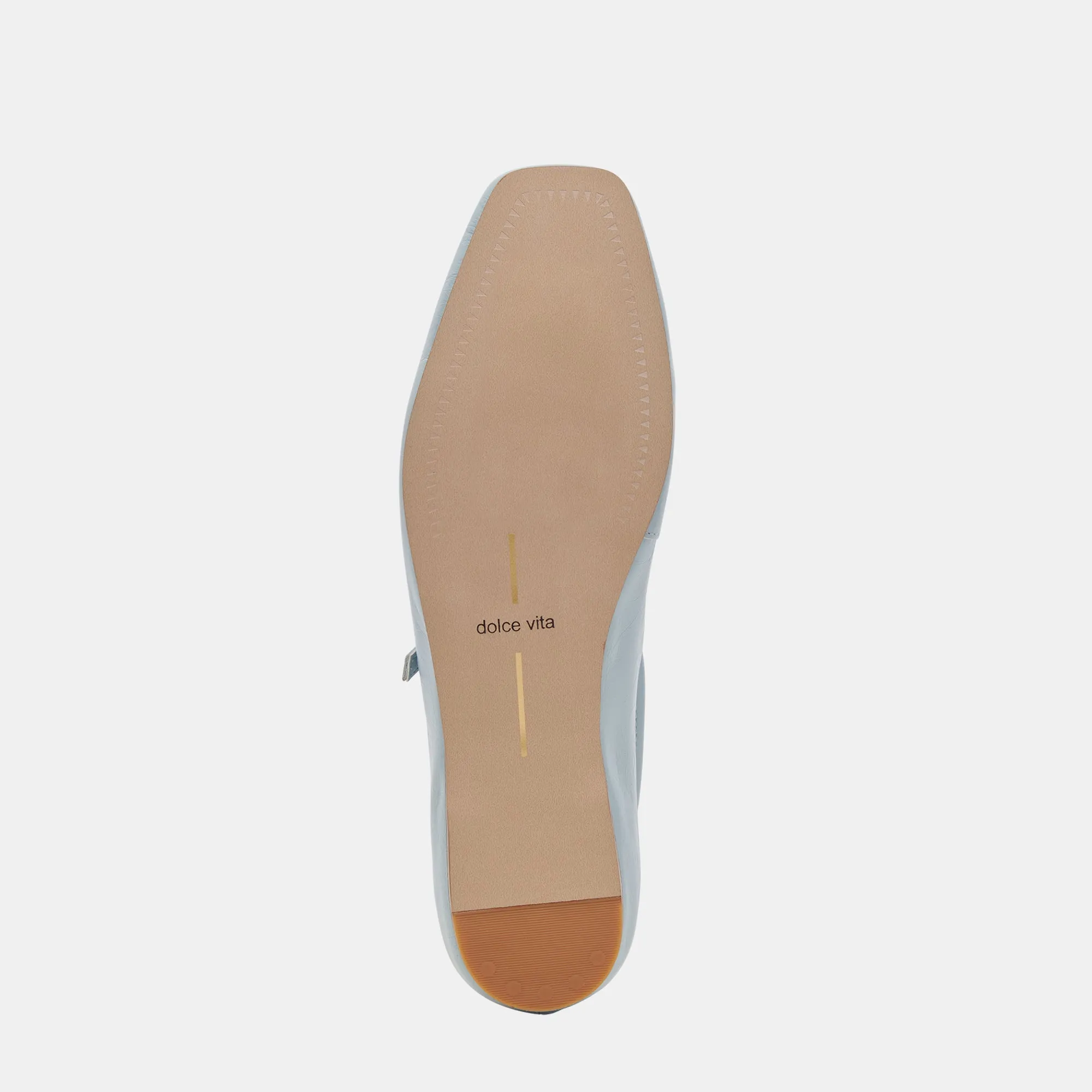 REYES BALLET FLATS SKY BLUE CRINKLE PATENT