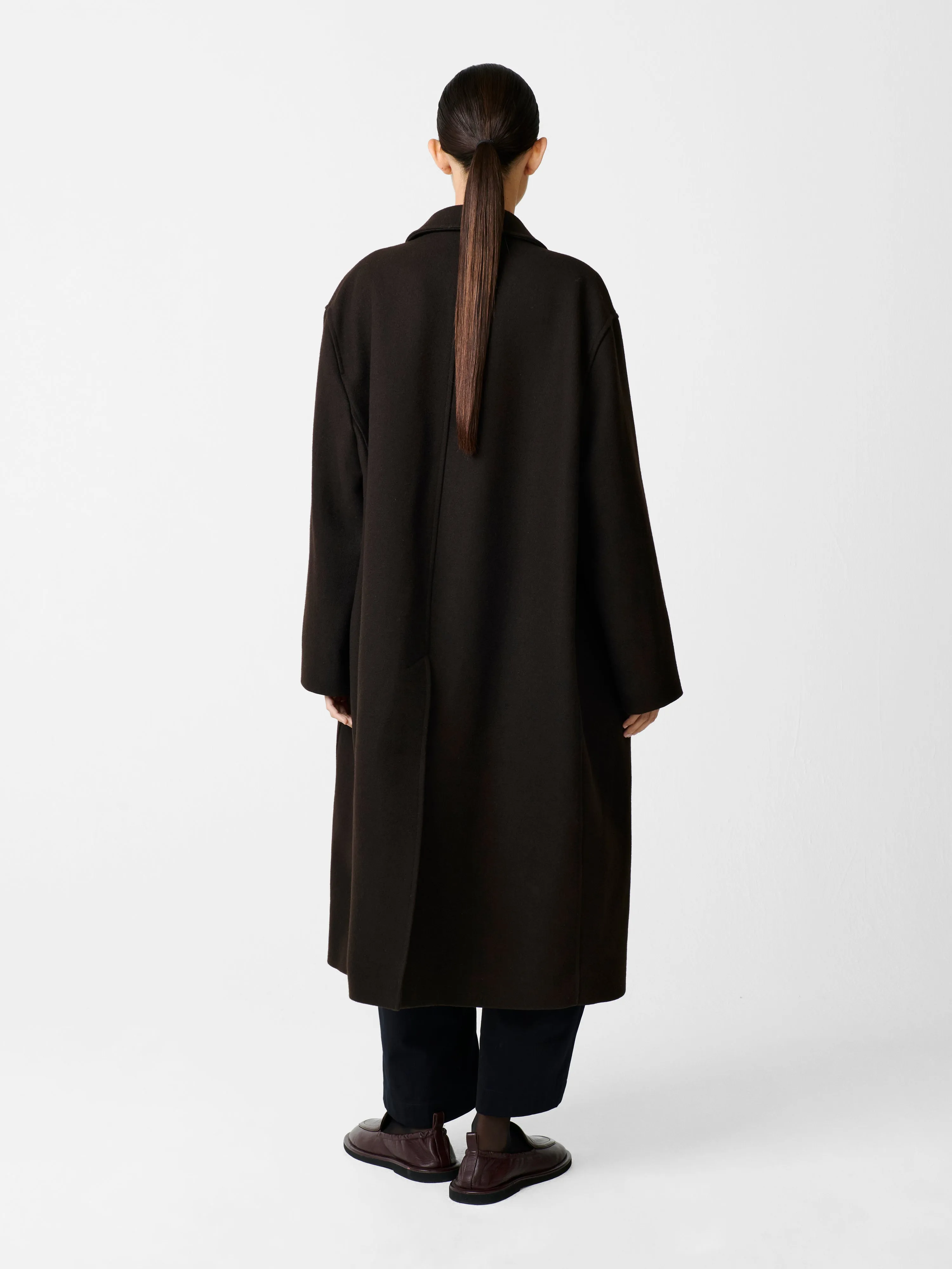 Ria Coat in Espresso