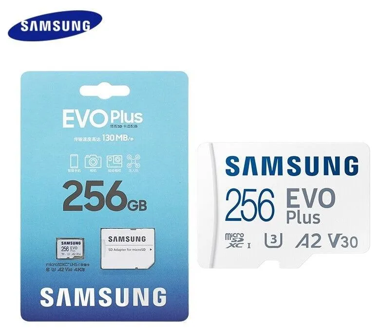 Samsung EVO Plus Micro SD Card (128GB/256GB)