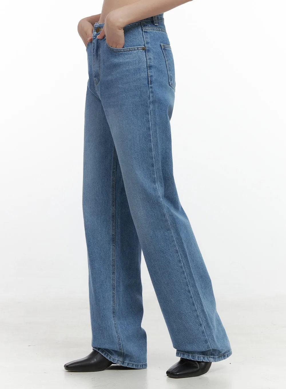 Scout Straight Fit Wide Leg Denim OS423