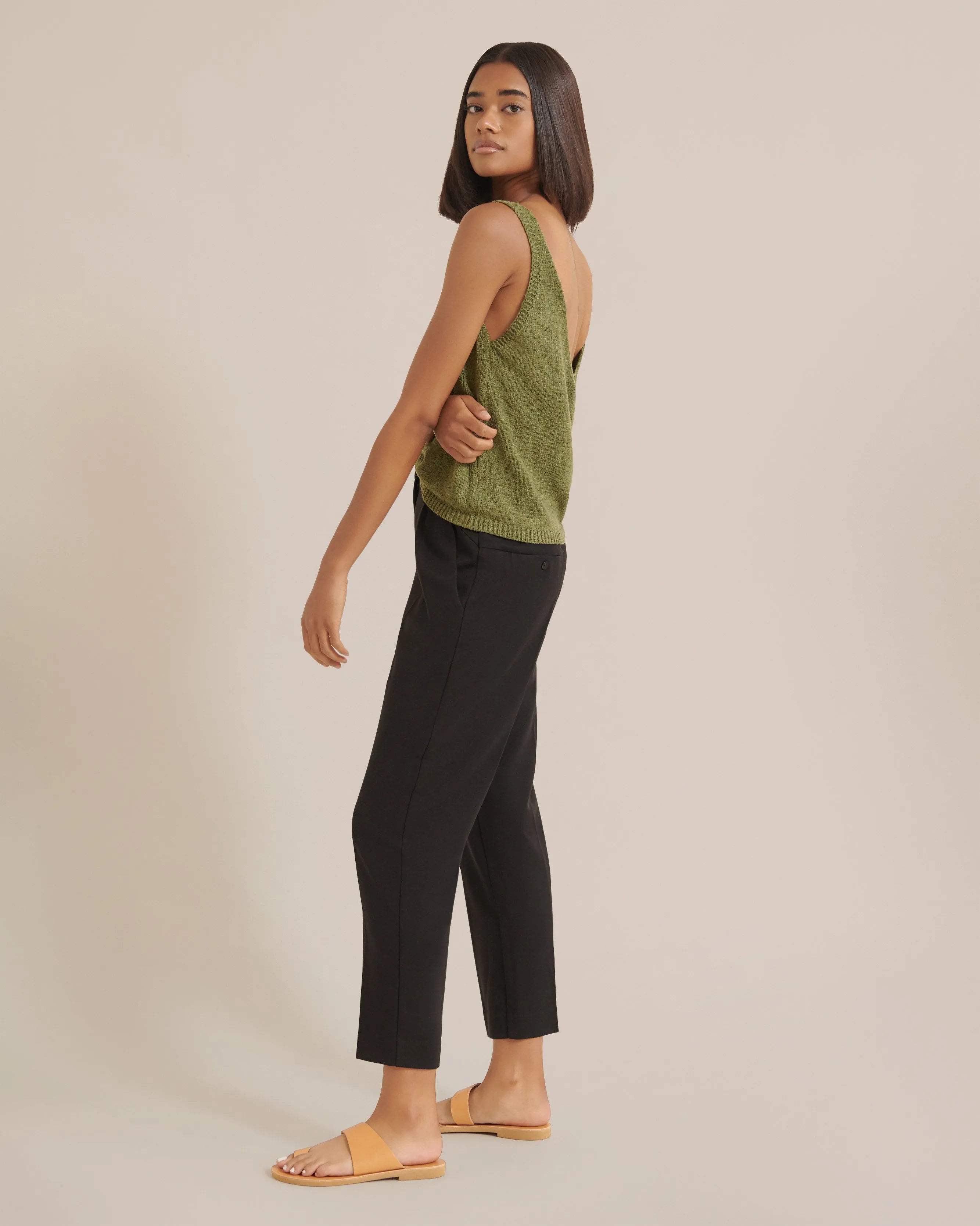 Selma Tapered-Leg Trousers