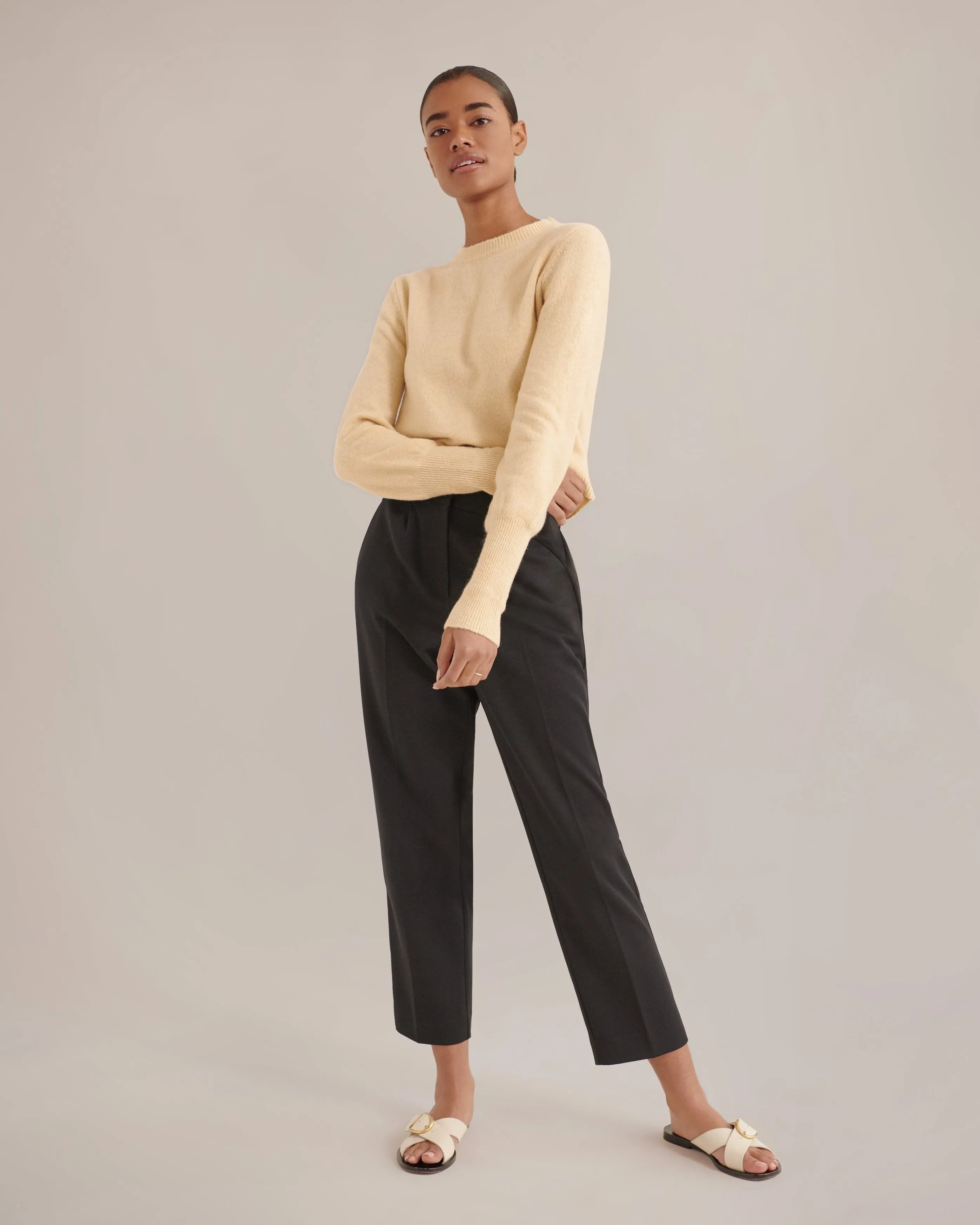 Selma Tapered-Leg Trousers