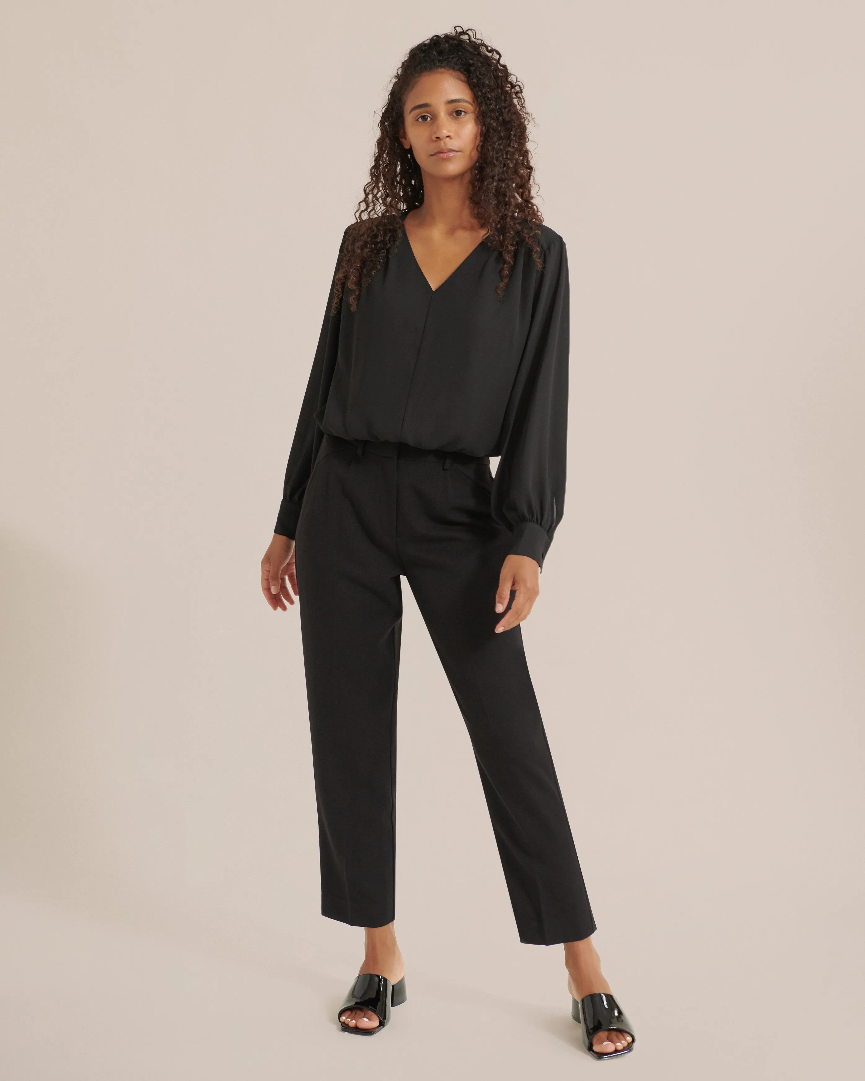 Selma Tapered-Leg Trousers