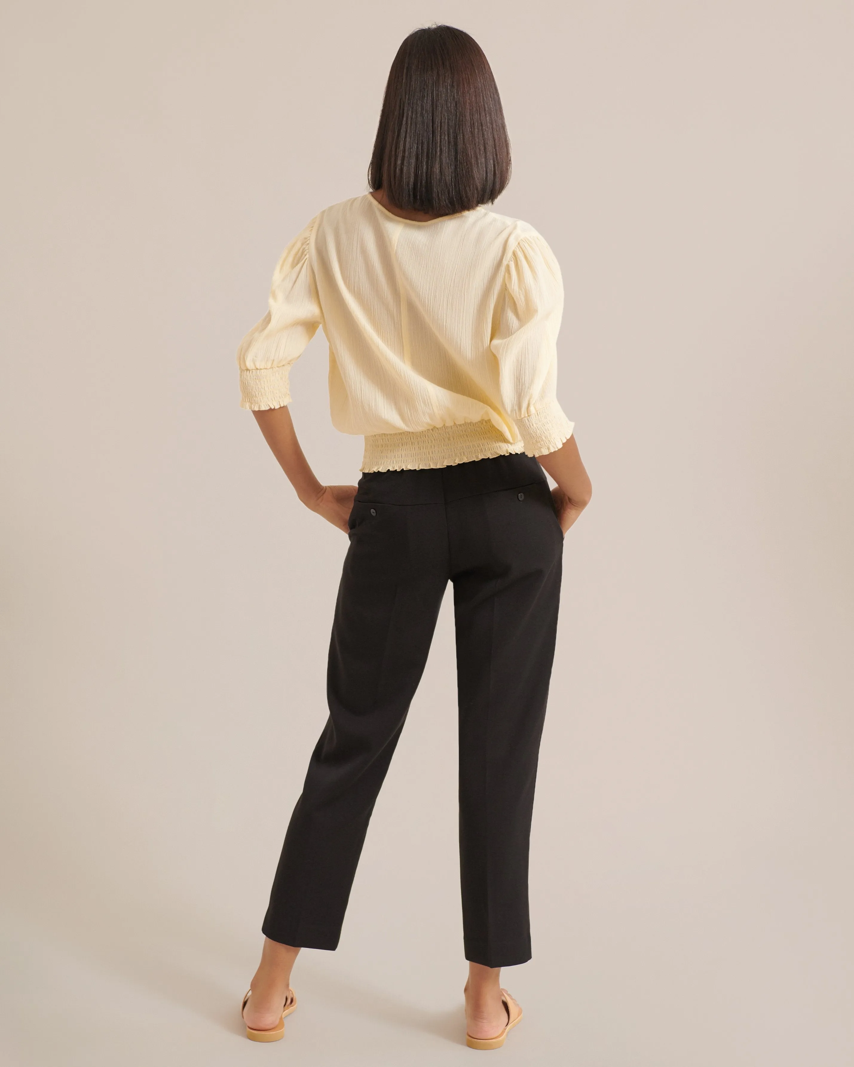 Selma Tapered-Leg Trousers