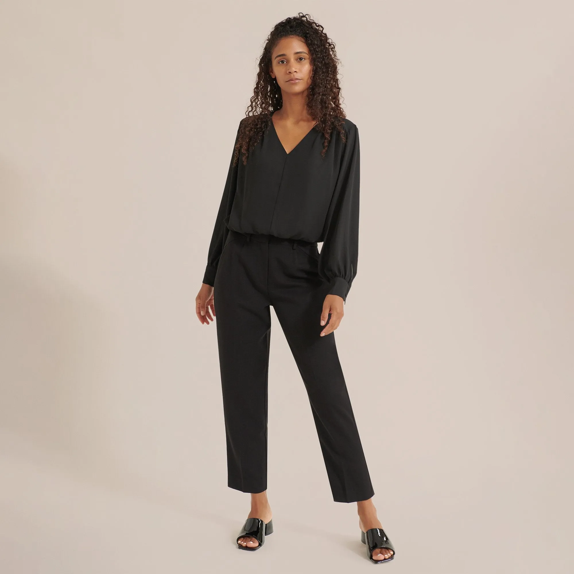 Selma Tapered-Leg Trousers