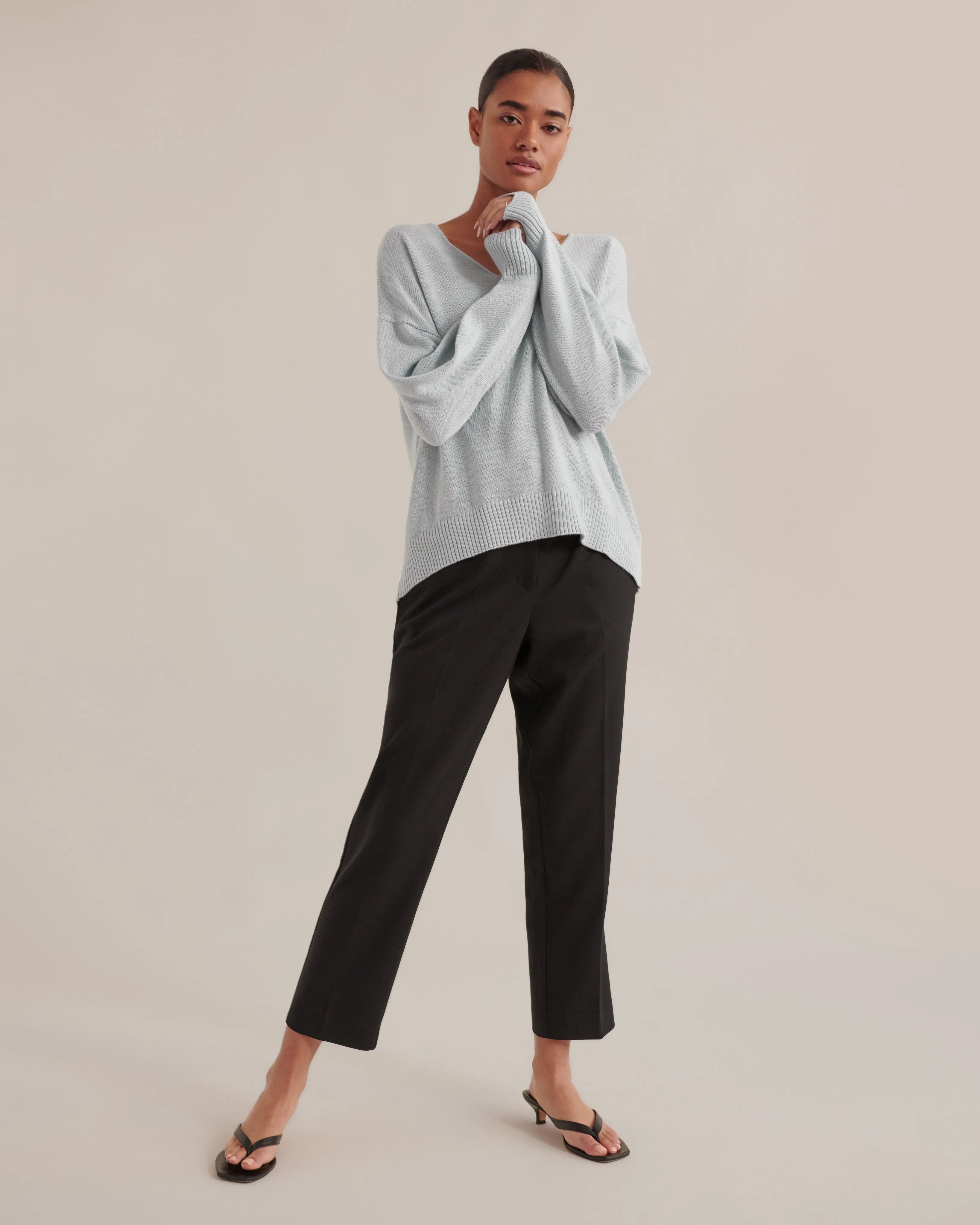 Selma Tapered-Leg Trousers