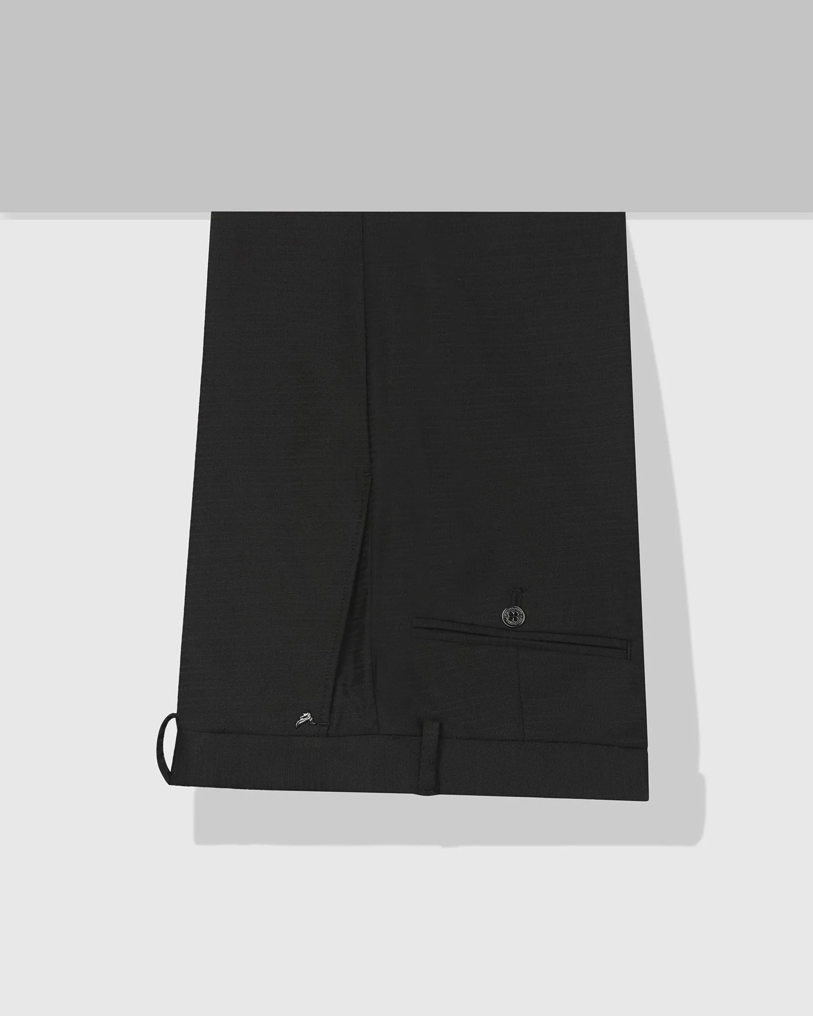 Slim Fit B-91 Formal Black Stripe Trouser - Tufit