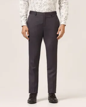 Slim Fit B-91 Formal Wine Textured Trouser - Bandit