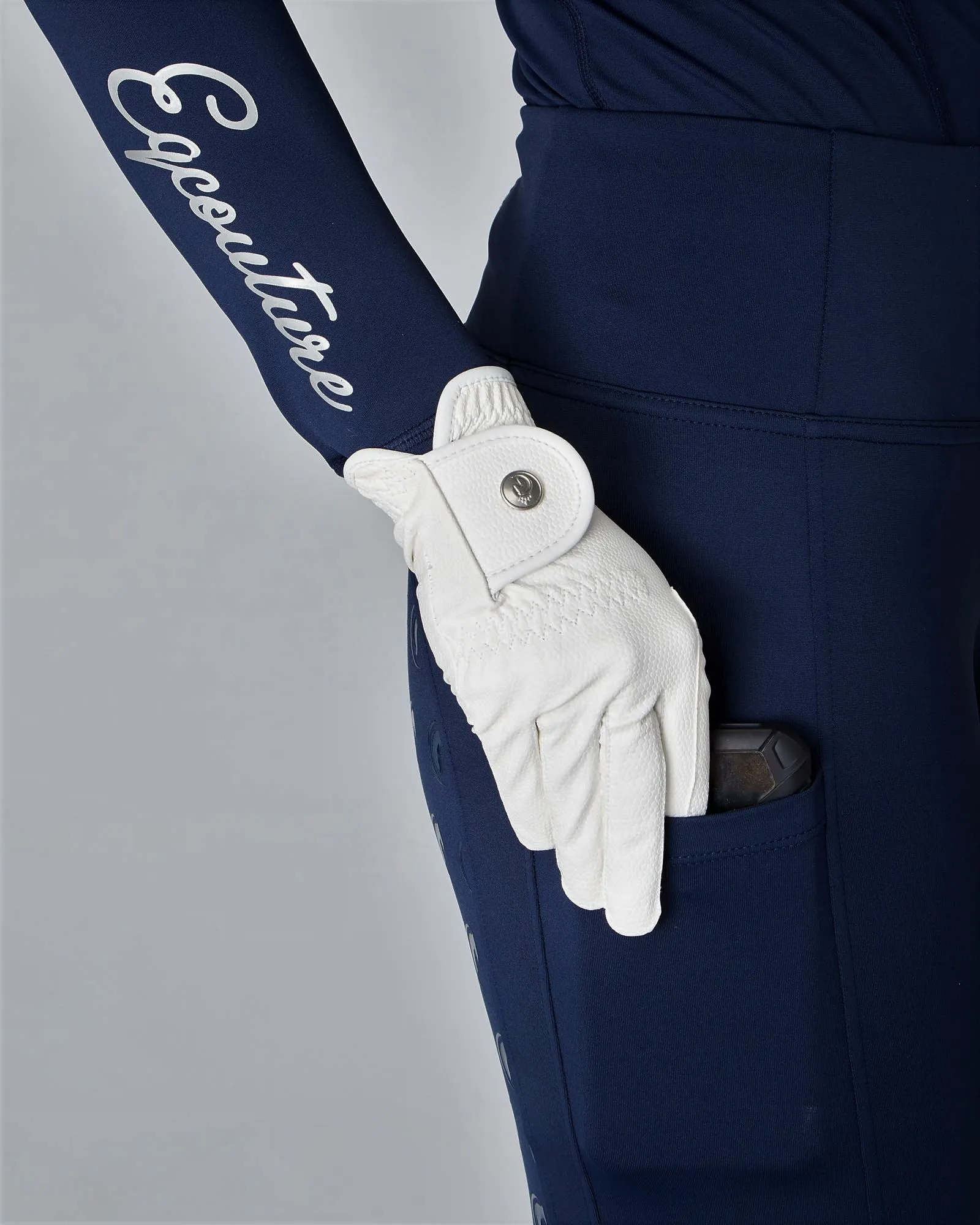 SmartGrip Horse Riding Competition Gloves - WHITE