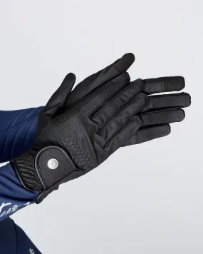 SmartGrip Horse Riding Gloves - BLACK