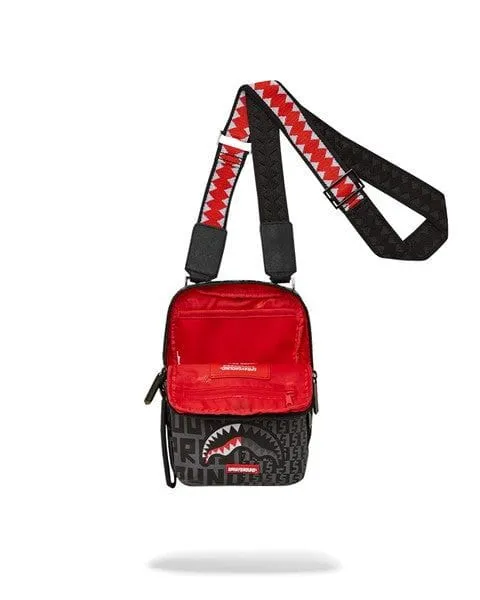 SPRAYGROUND SPLIT INFINITY CHECK SLING BAG