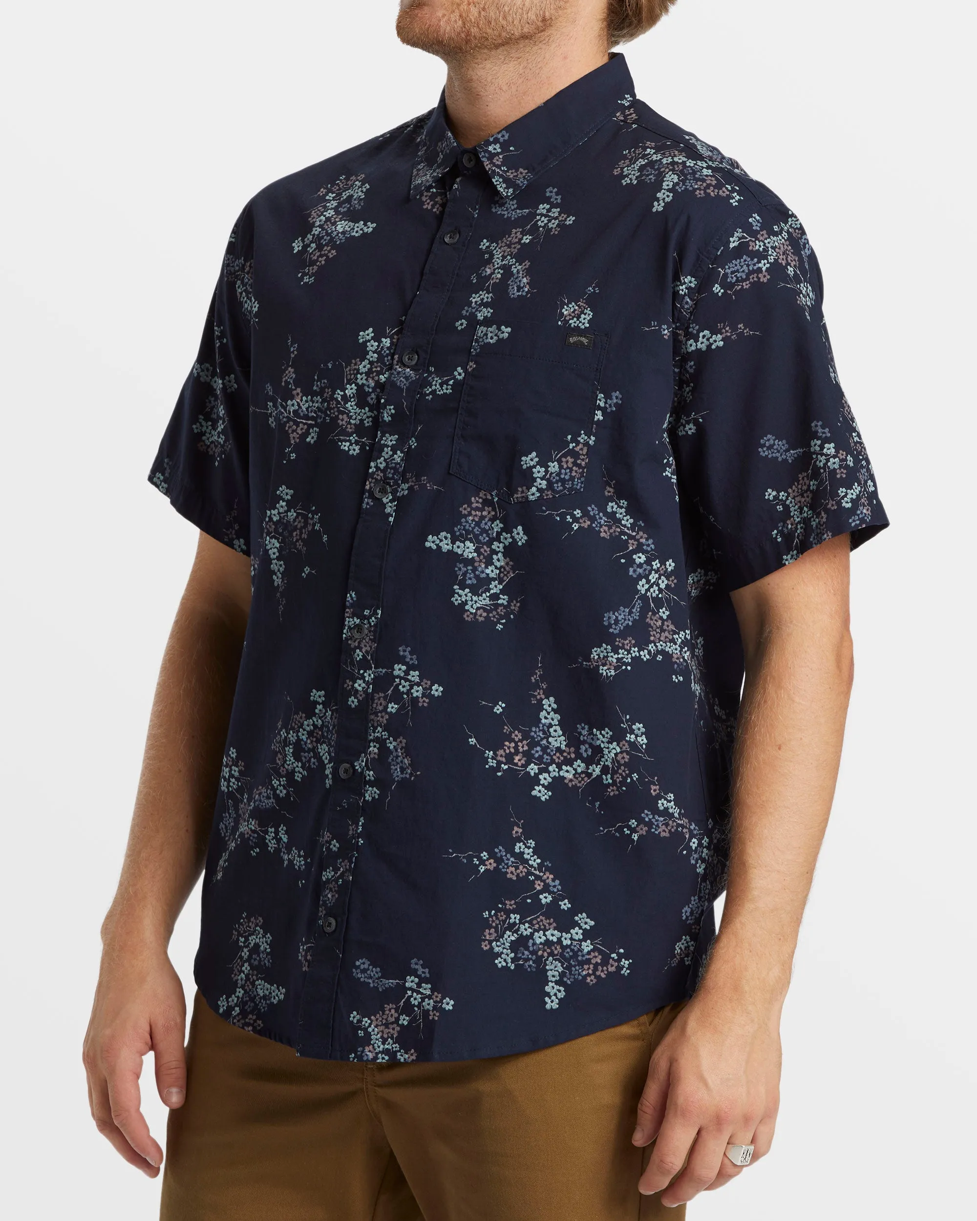 Sundays Mini Short Sleeve Shirt - Dark Navy