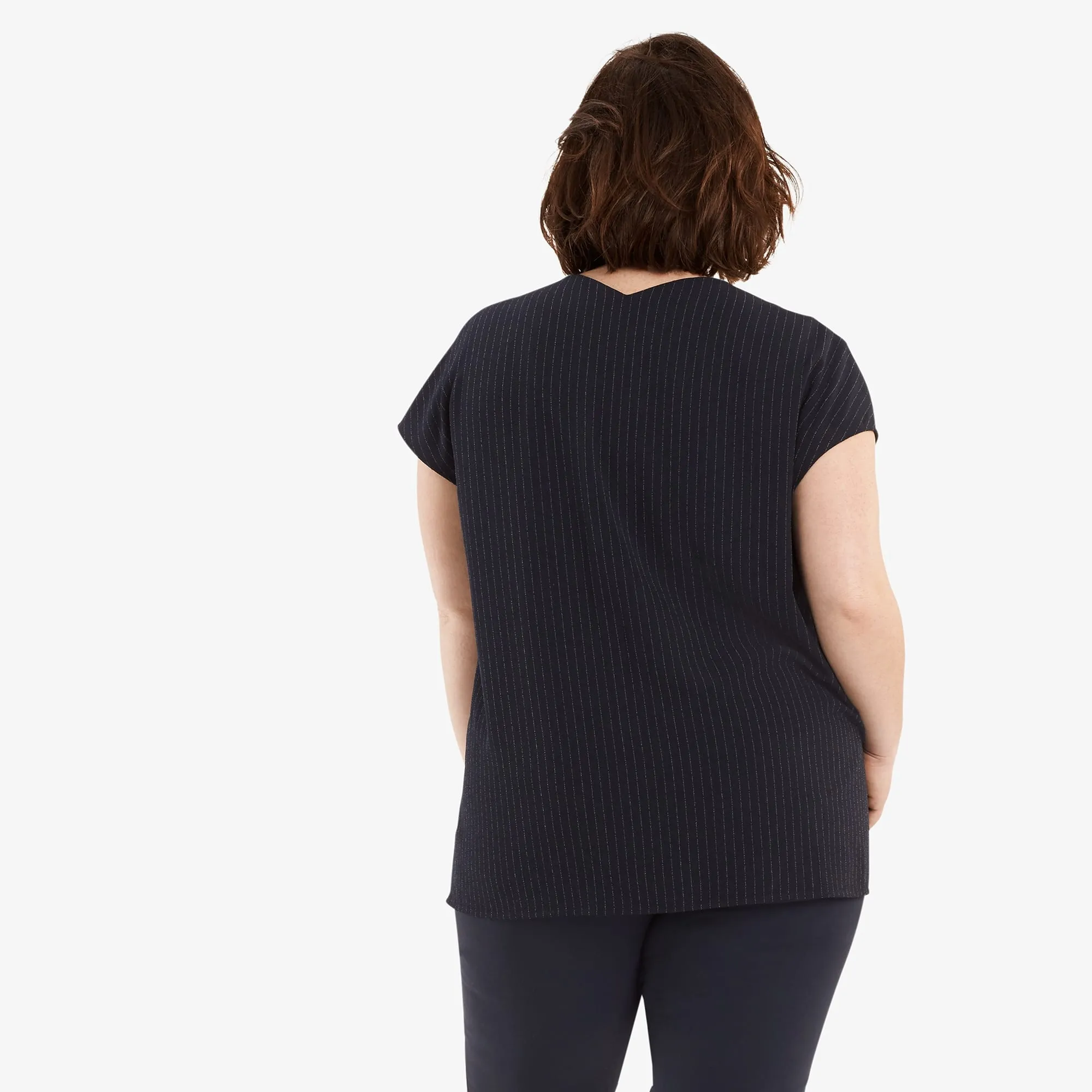 Townsend Top - Stripe :: Navy/White