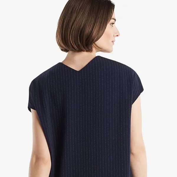 Townsend Top - Stripe :: Navy/White