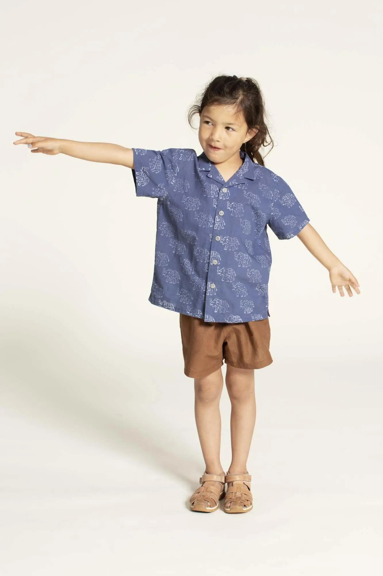 Tropical Shirt sewing pattern-Kids' Sizes 3-12Y