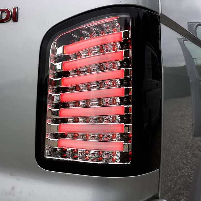 VW T5 Transporter LED Rear Lights/Tail lights/Tail lamps Barn Door MK1