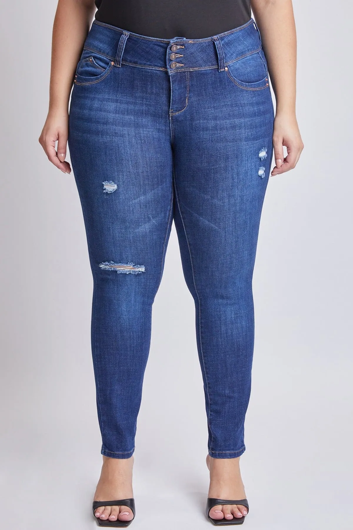 Women's Plus Size Sustainable WannaBettaButt Mid Rise Jeans