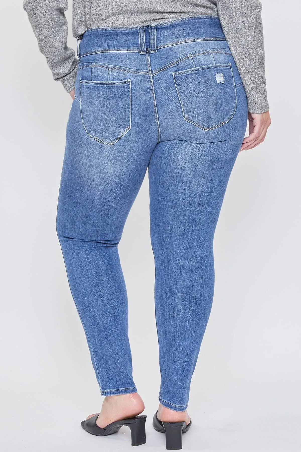 Women's Plus Size Sustainable WannaBettaButt Mid Rise Jeans