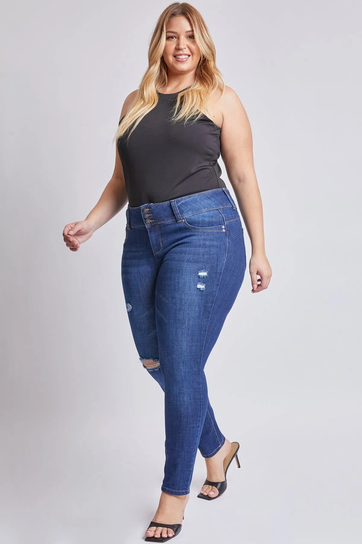 Women's Plus Size Sustainable WannaBettaButt Mid Rise Jeans