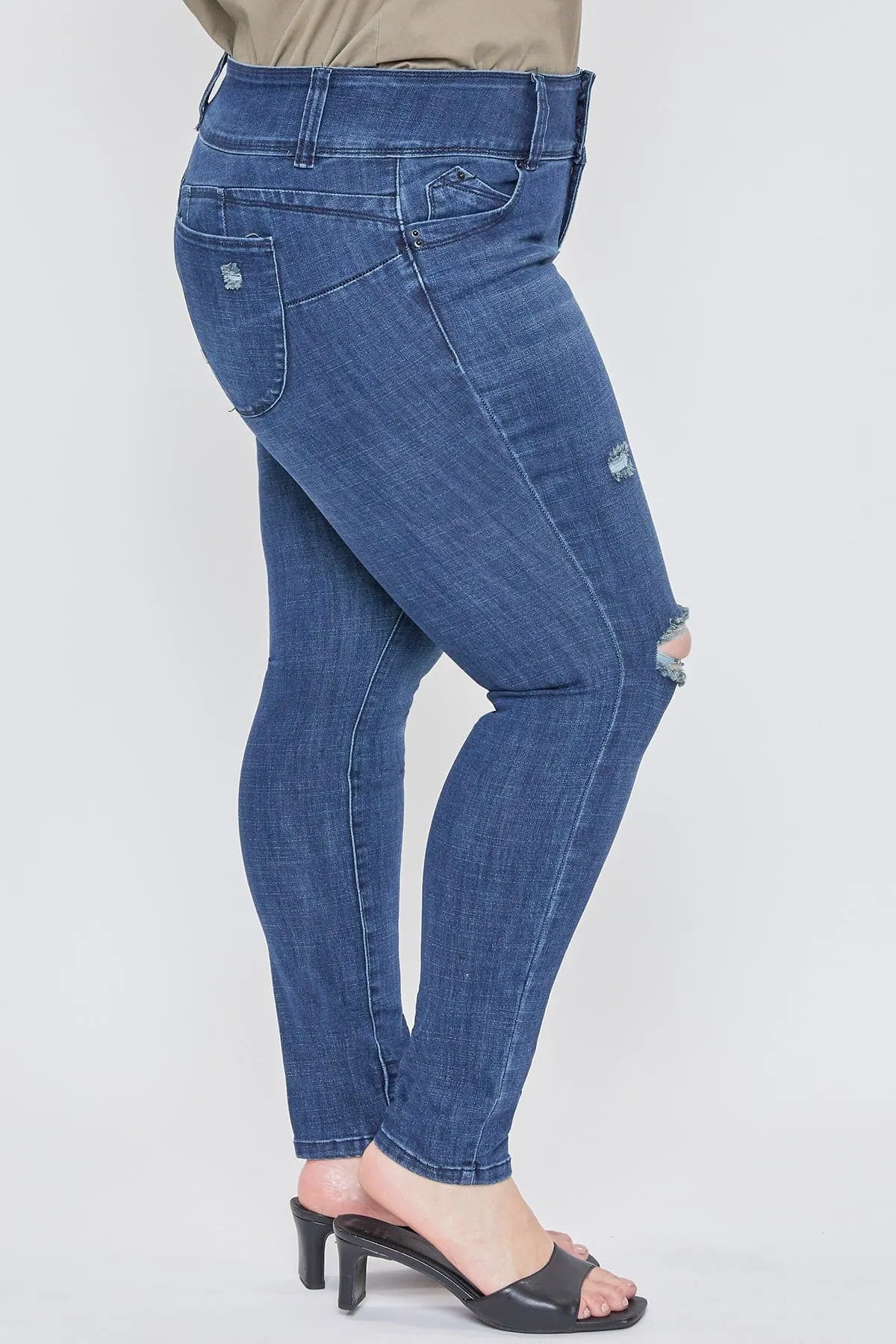 Women's Plus Size Sustainable WannaBettaButt Mid Rise Jeans