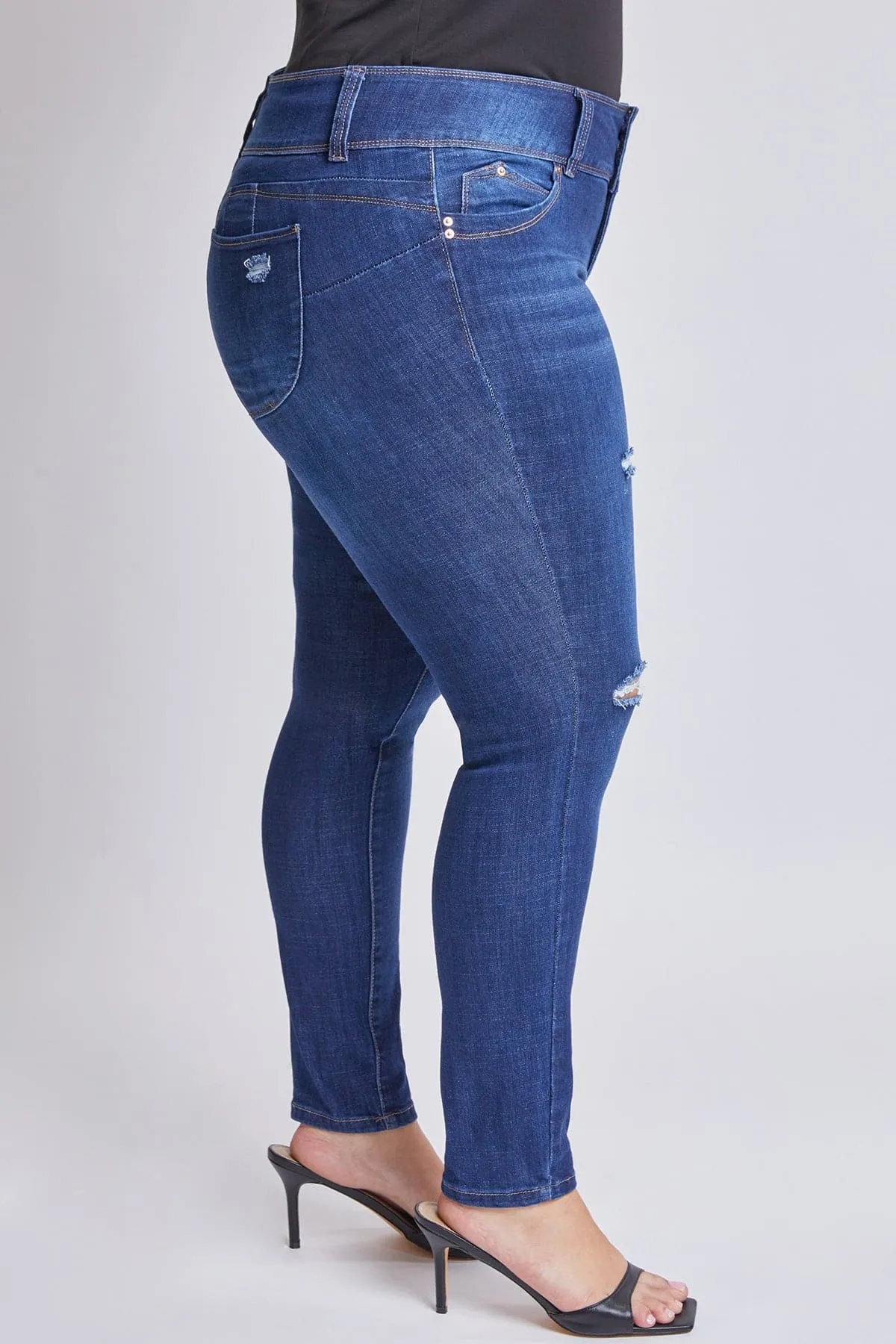 Women's Plus Size Sustainable WannaBettaButt Mid Rise Jeans