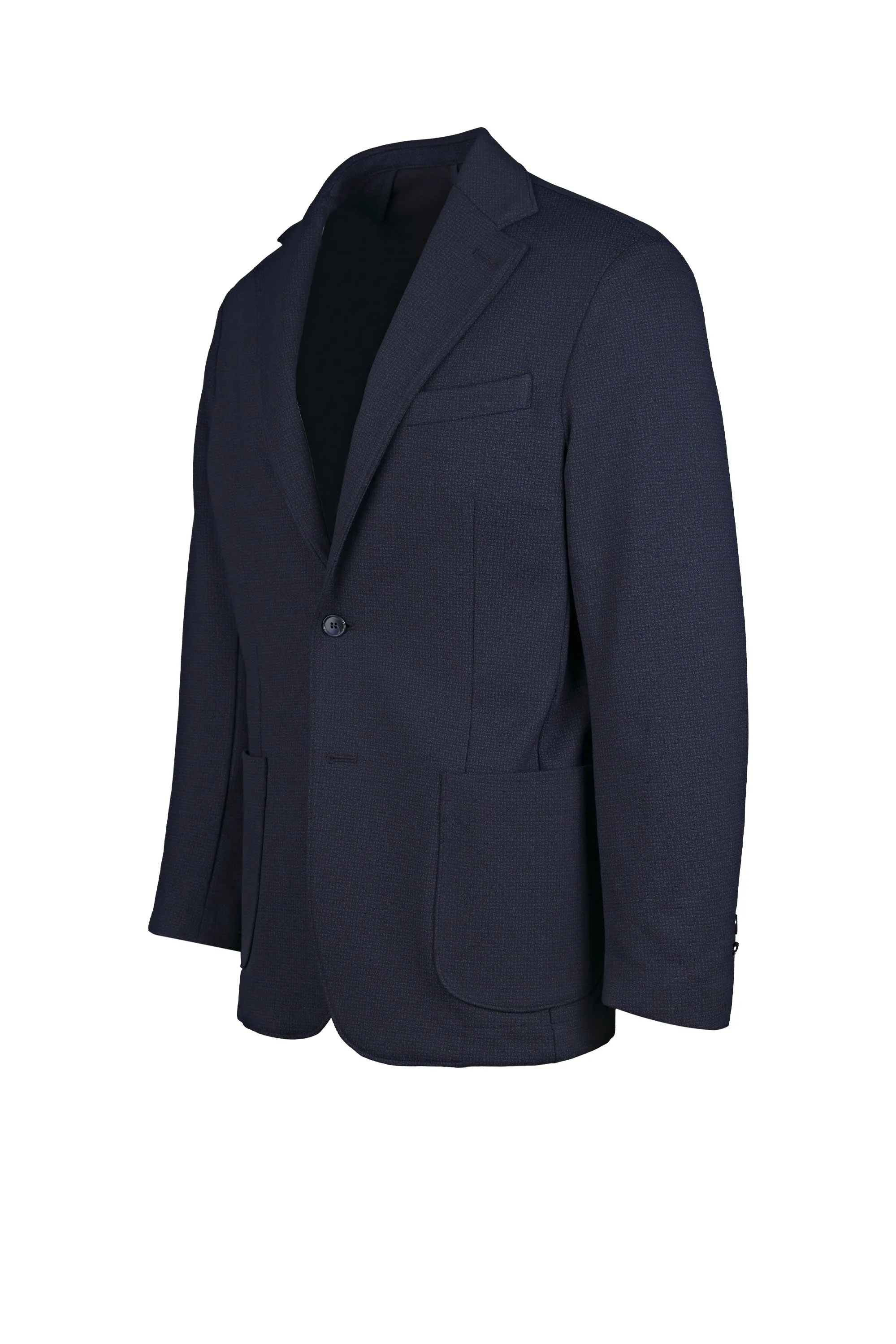 ZMART Unlined Jersey Jacquard Blazer